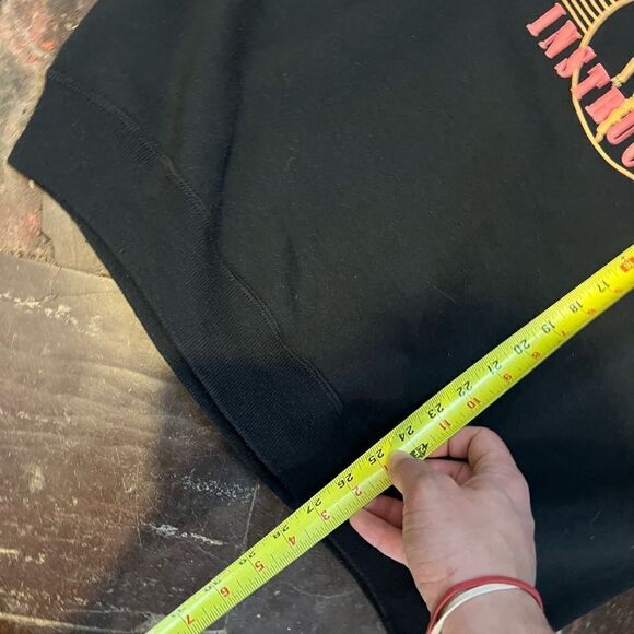 Vintage Hanes NDEITA Dance Instructor Crewneck Sweatshirt Size xLarge USA - Picture 6 of 6